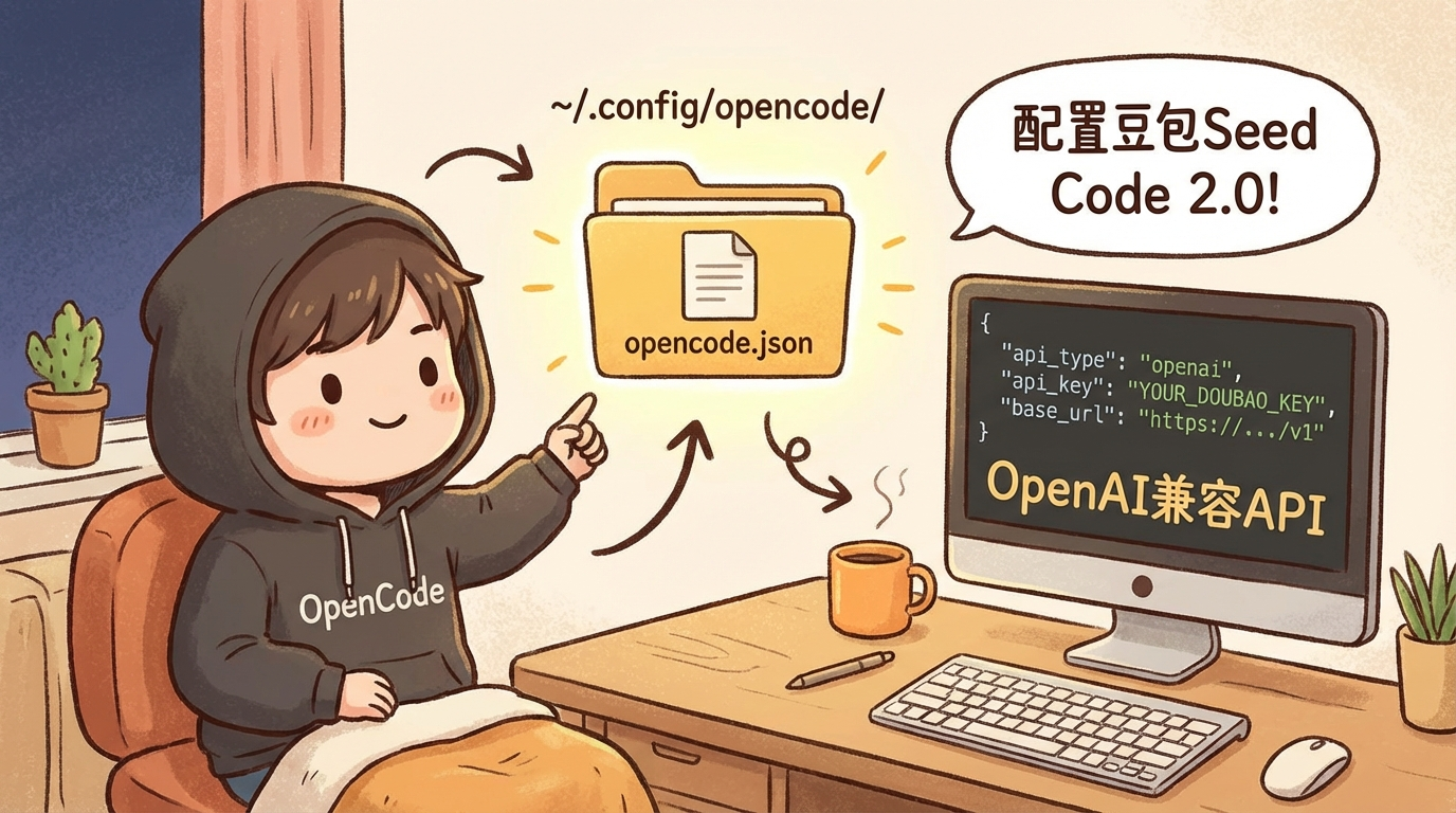 OpenCode 第三方API配置