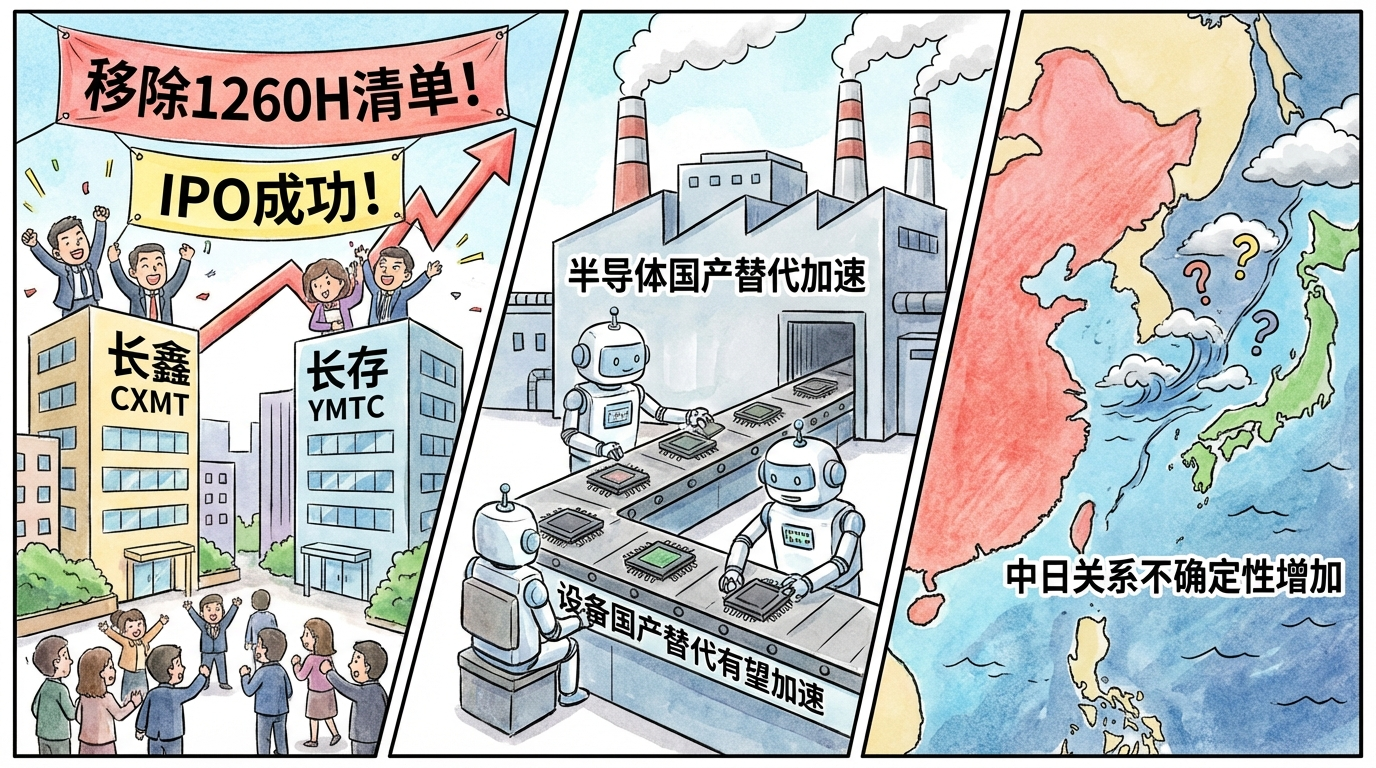 长鑫长存移除1260H清单