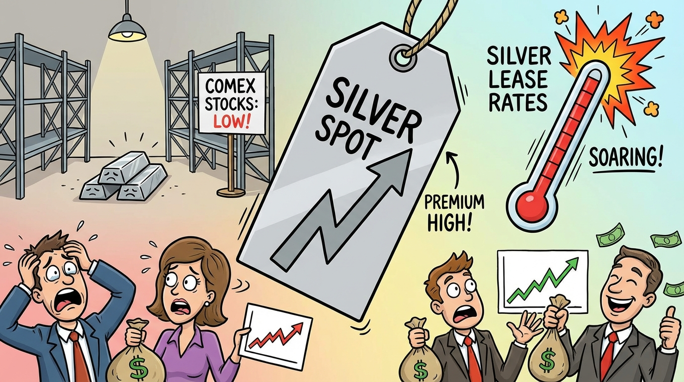 白银市场紧供应