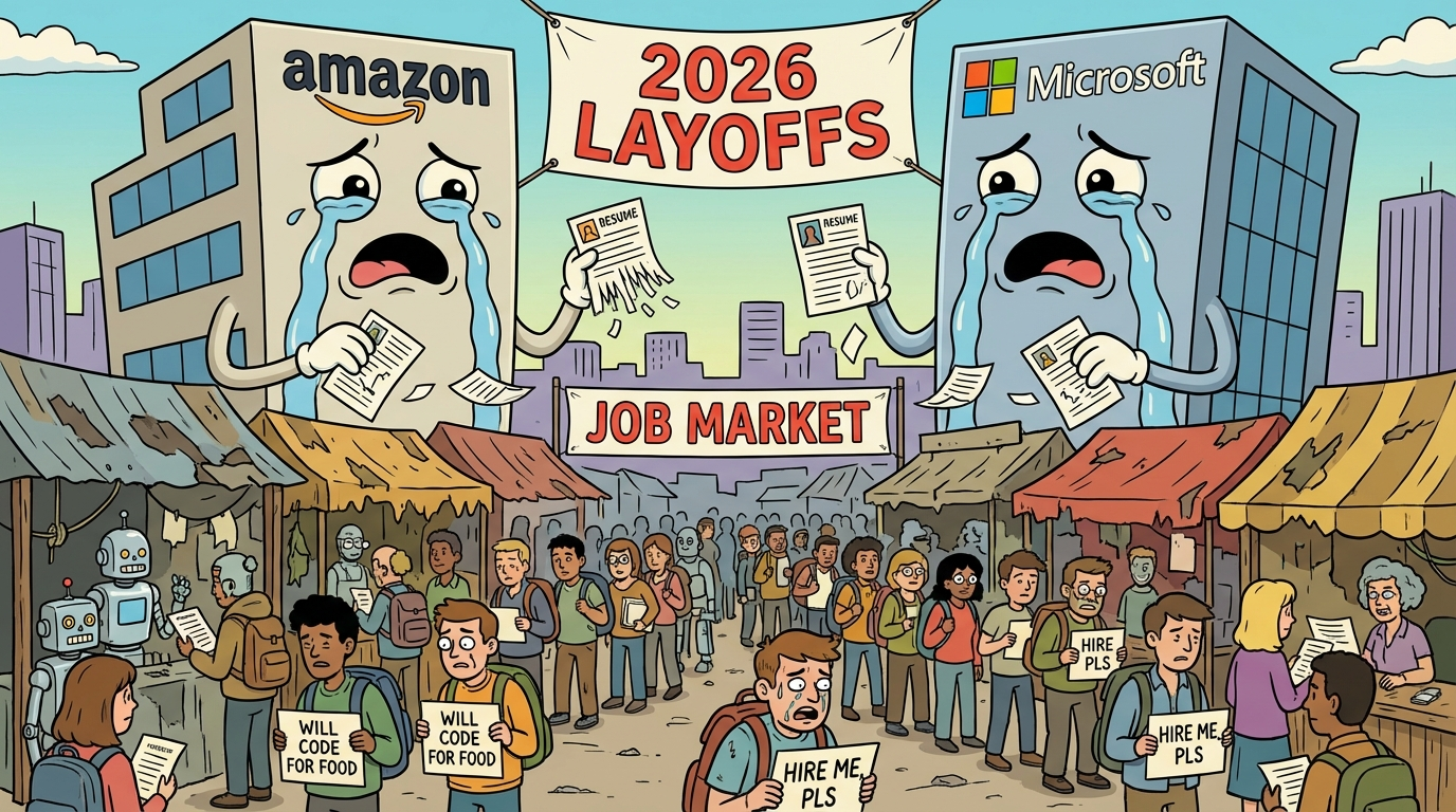 2026科技裁员潮