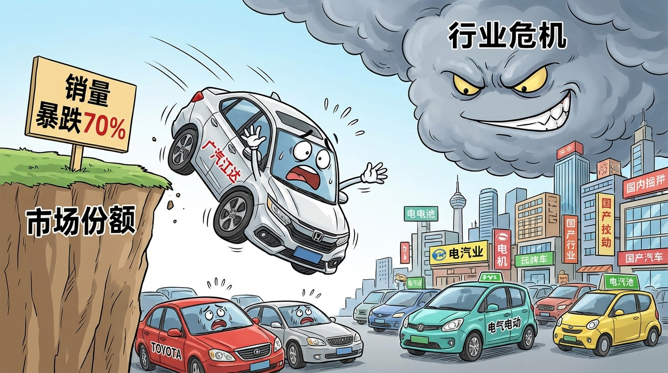 广汽本田销量暴跌