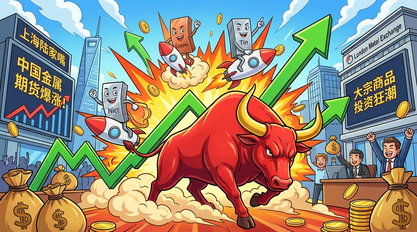 中国金属交易热潮