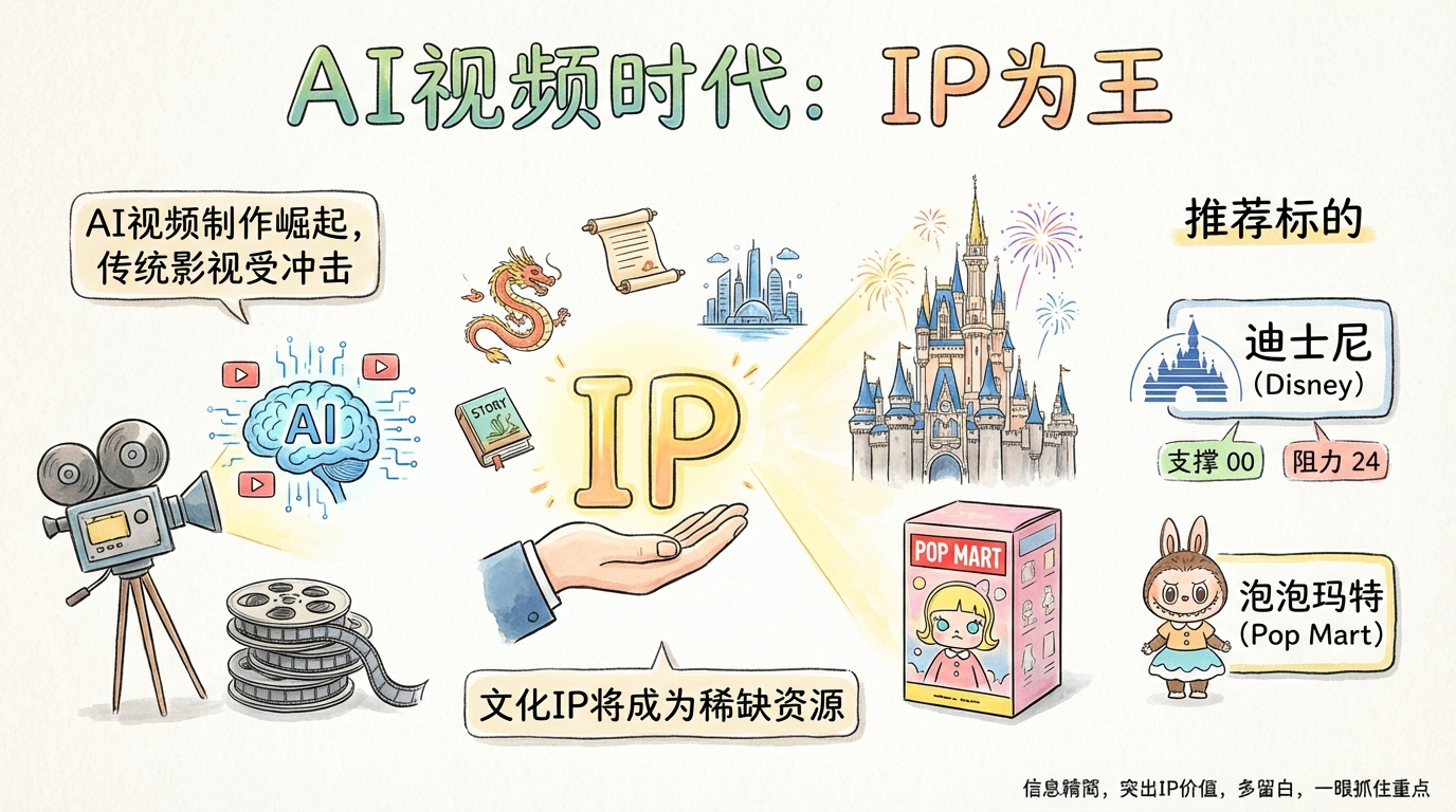 AI视频时代IP为王