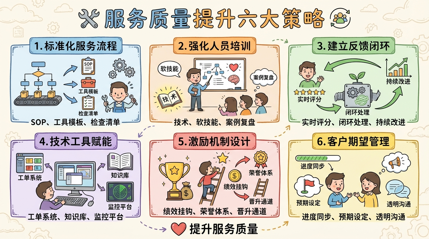 服务质量提升路径