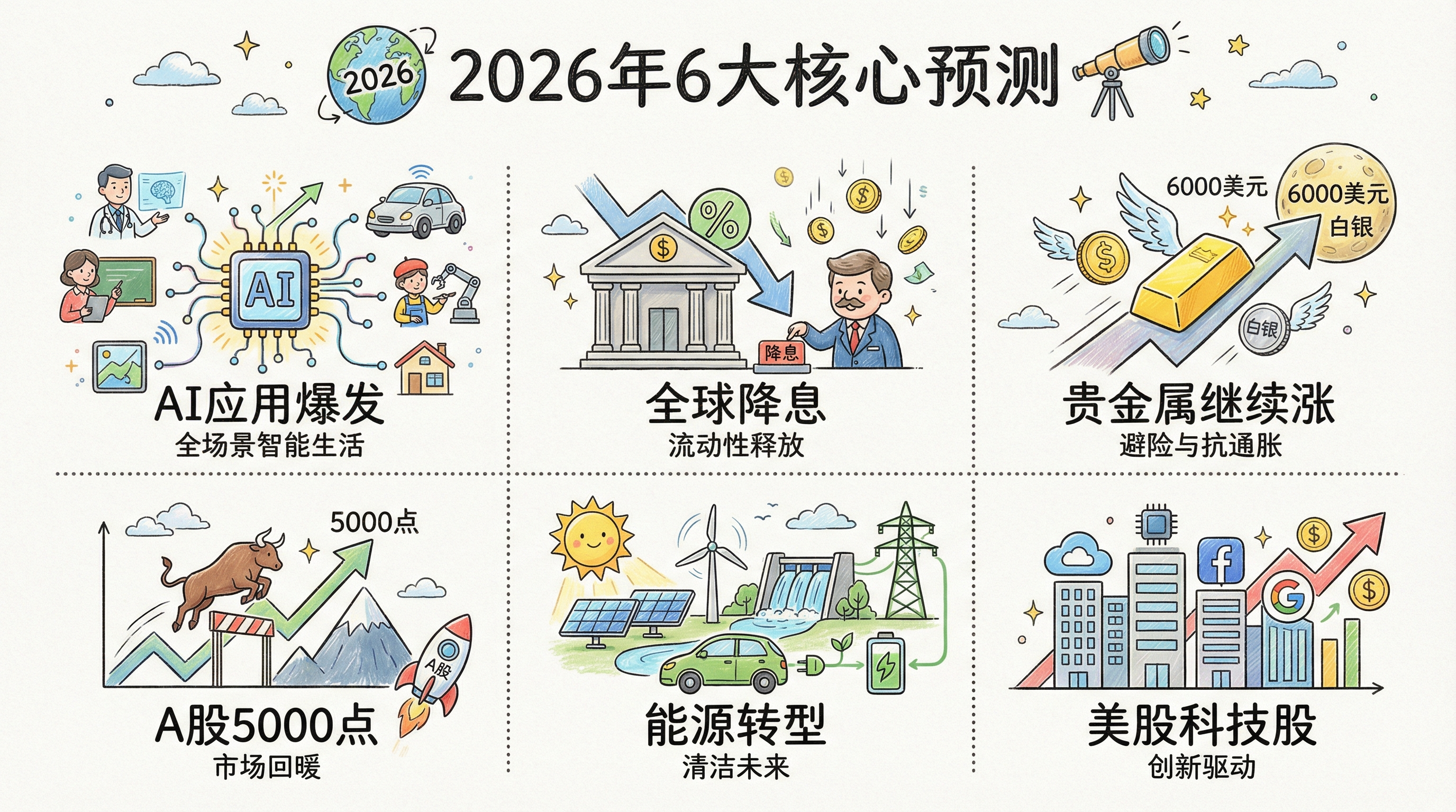 2026年6大预测