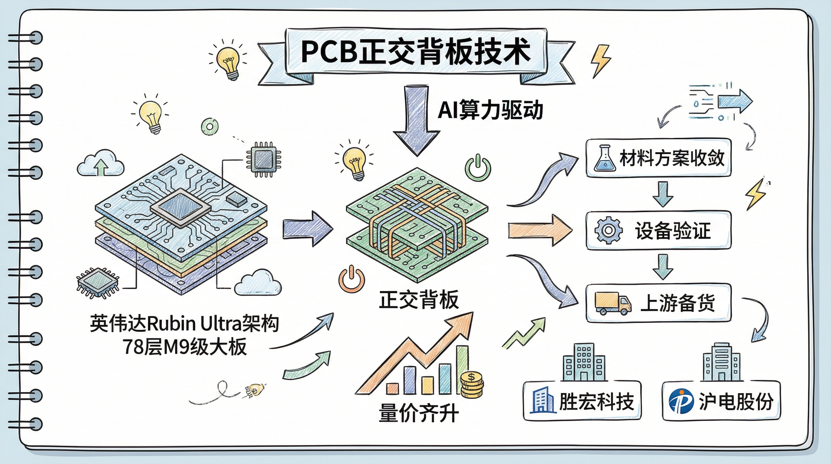 PCB正交背板