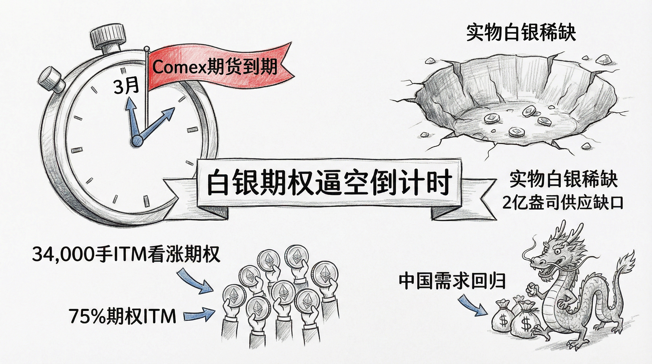 白银逼空倒计时