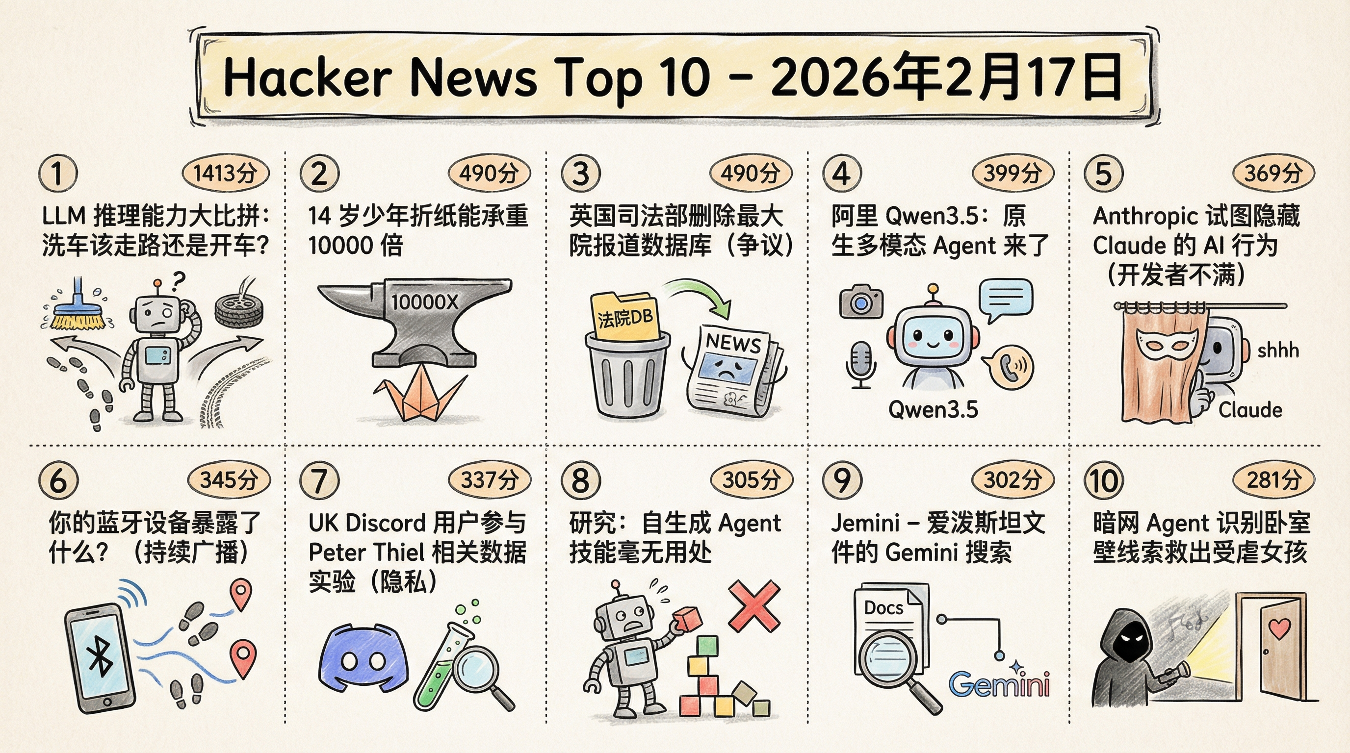 Hacker News Top 10
