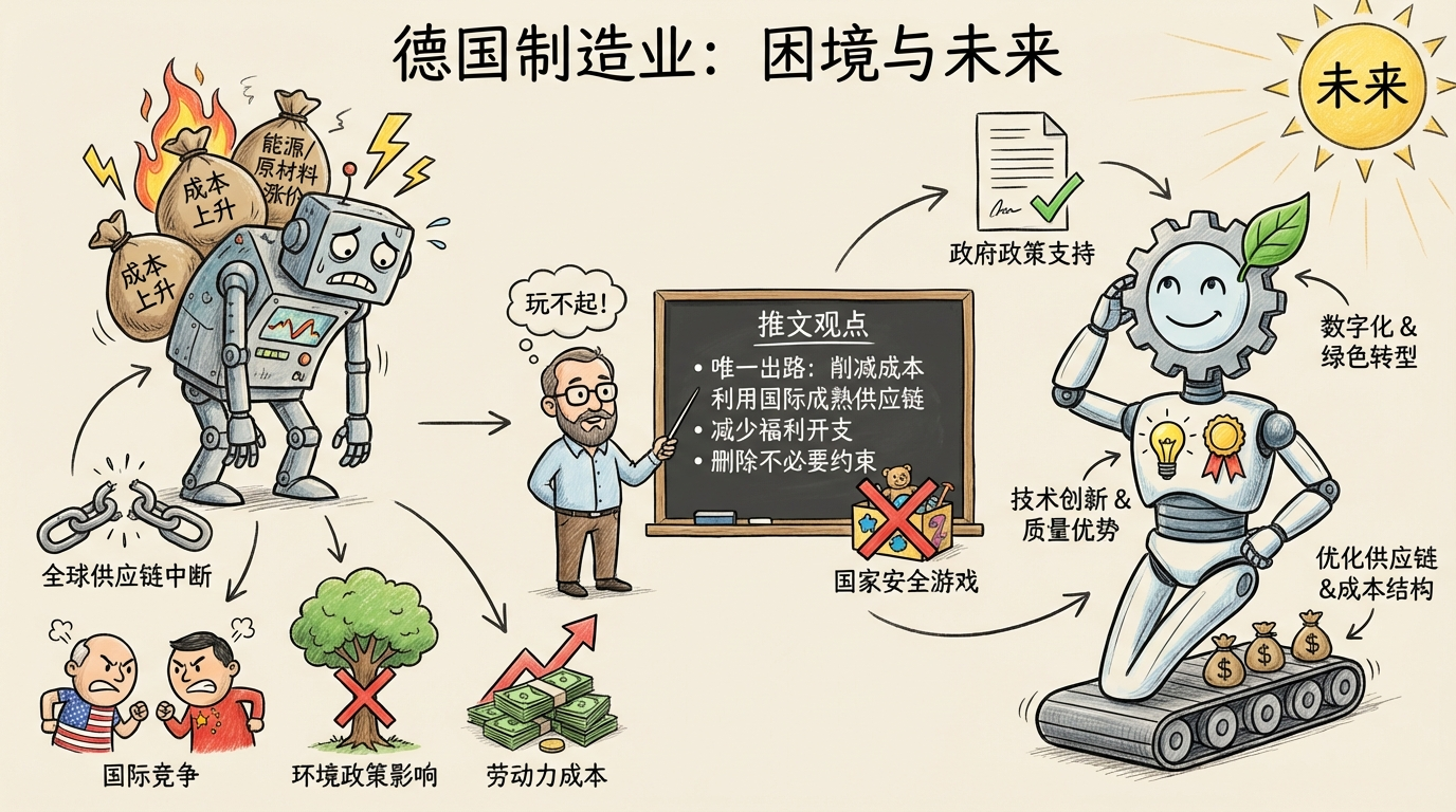 德国制造业的成本危机与出路分析