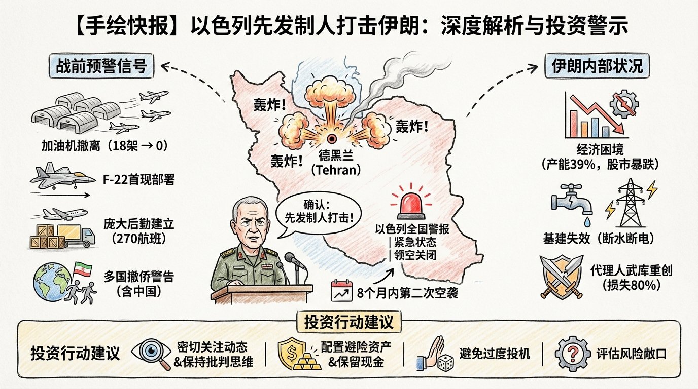 以色列对伊朗的先发制人打击分析