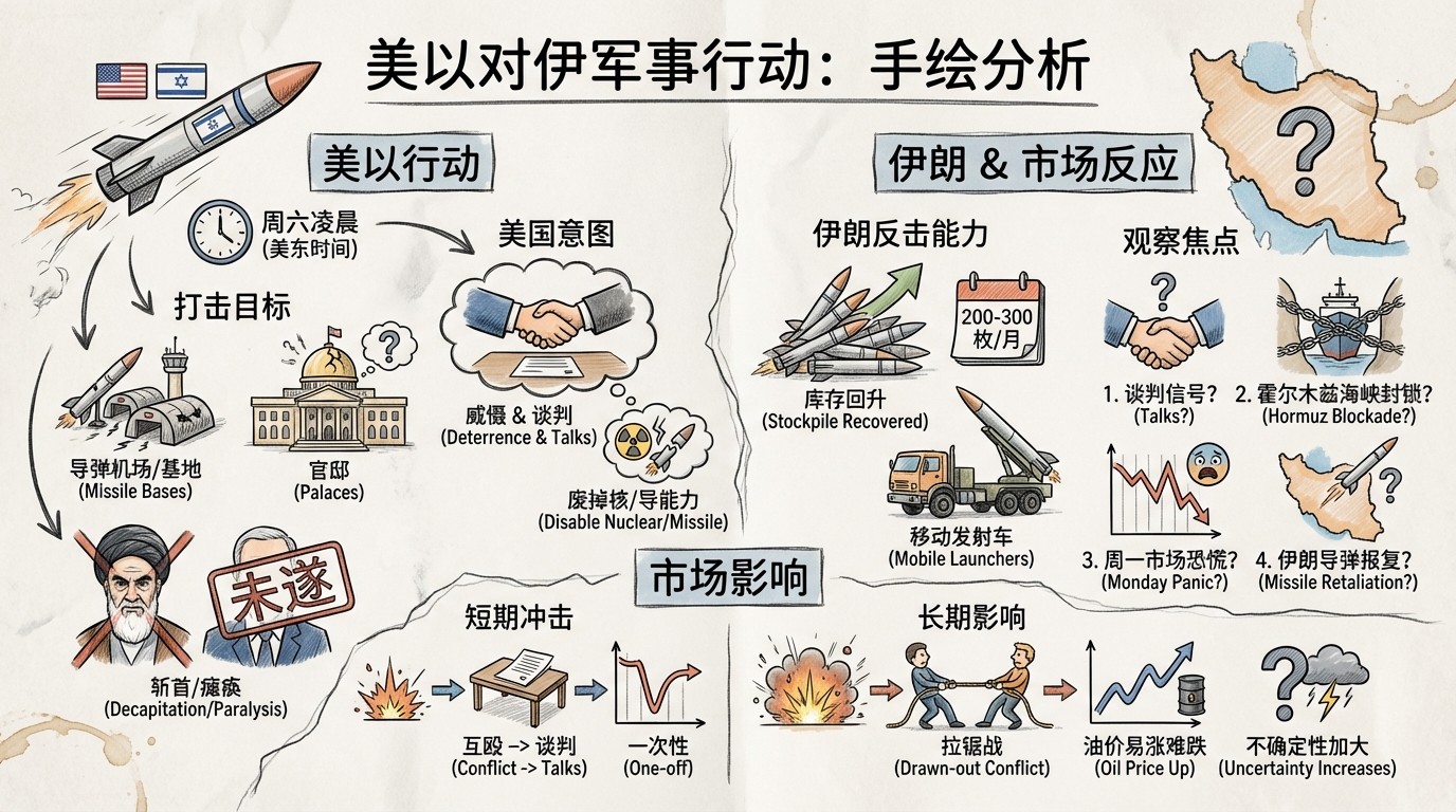 美以对伊朗军事行动分析与后续展望
