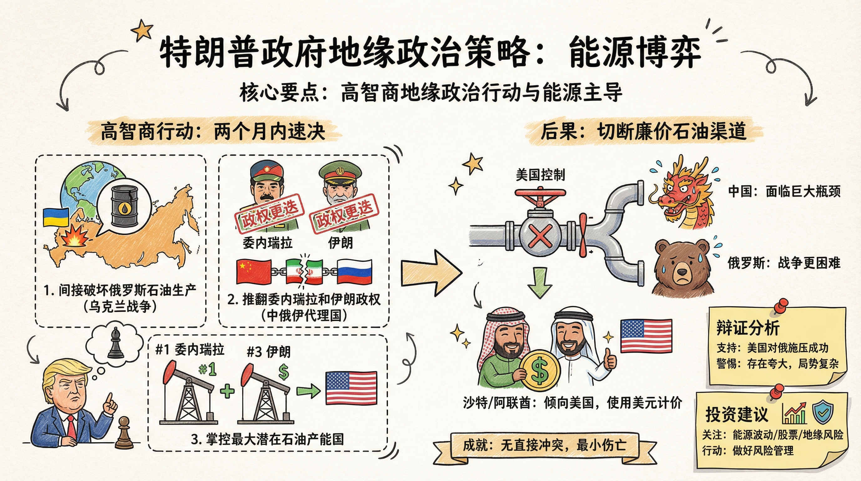 特朗普政府的500 IQ地缘政治策略