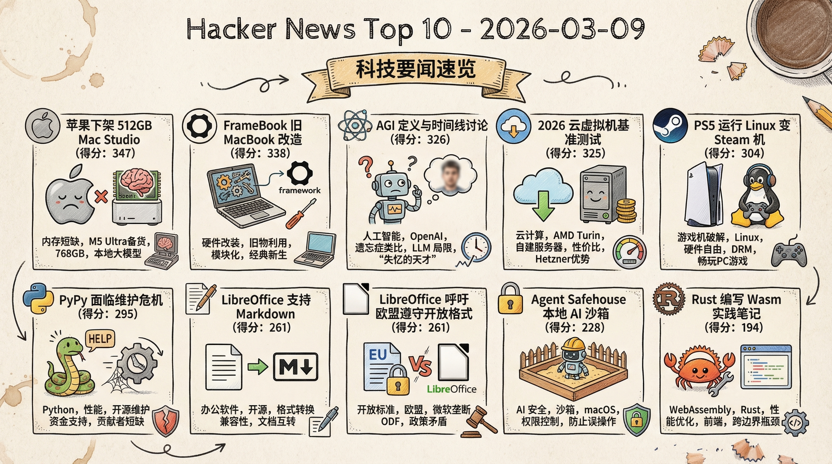 Hacker News Top 10
