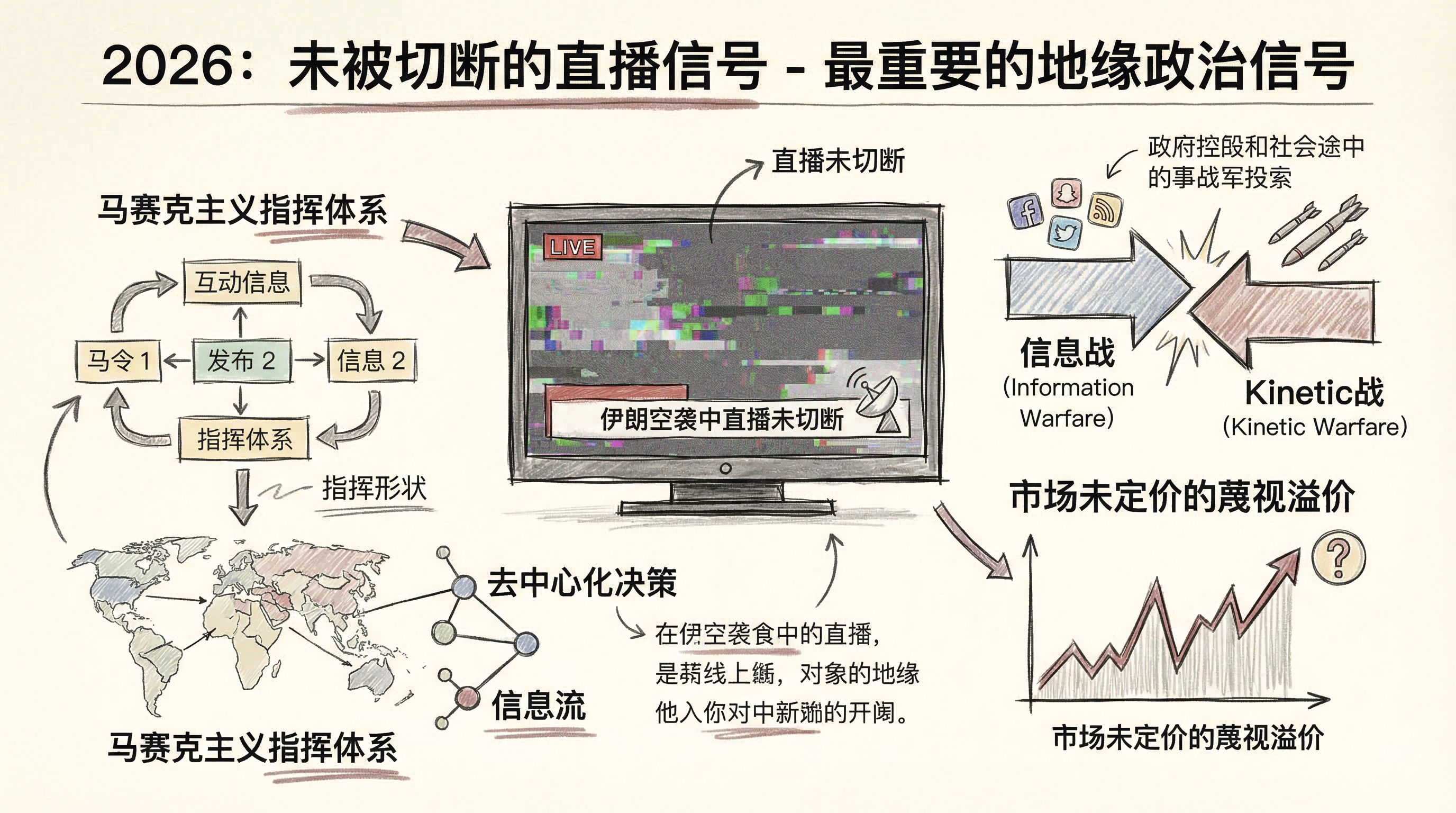 未被切断的直播信号