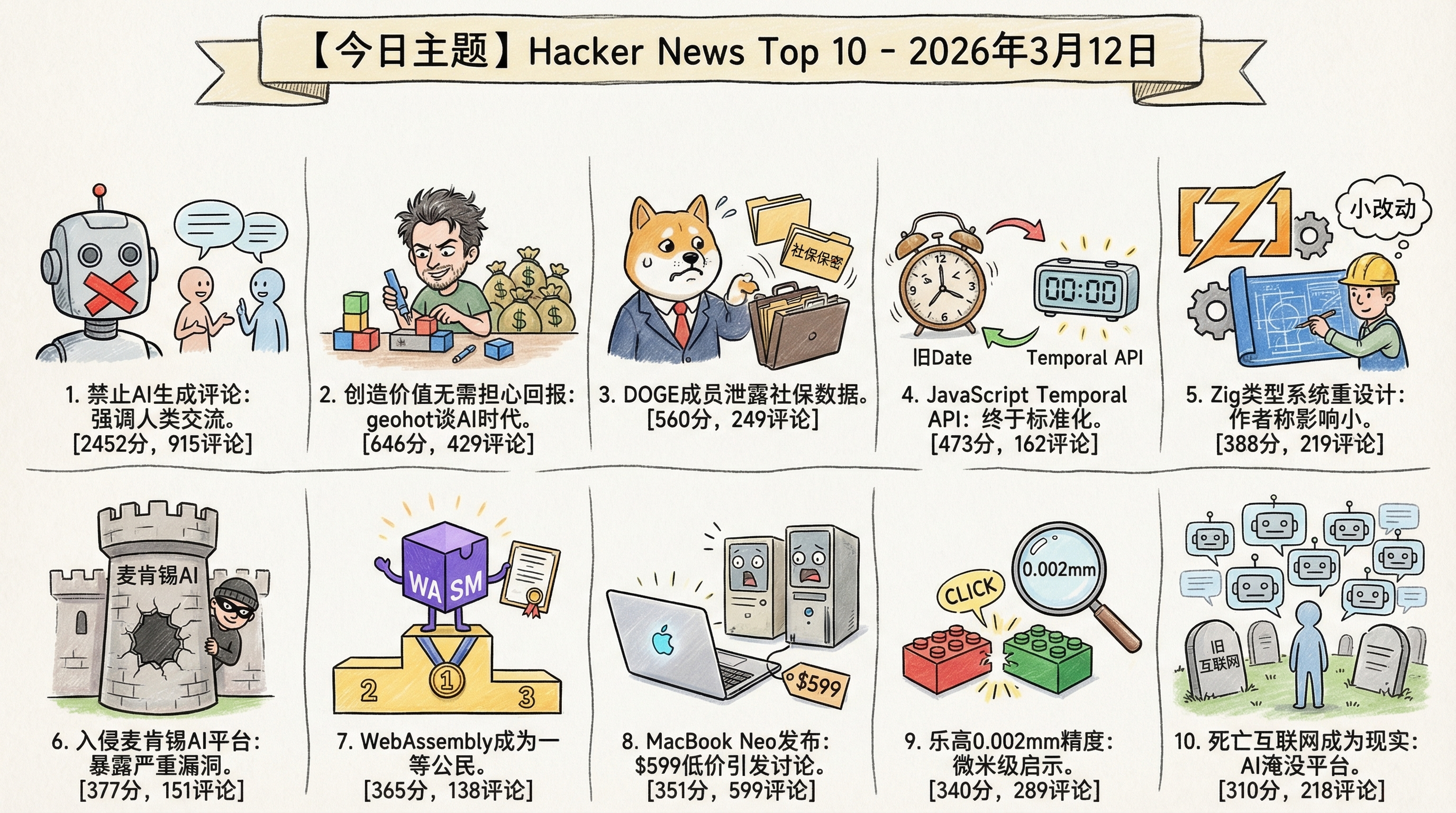 Hacker News Top 10