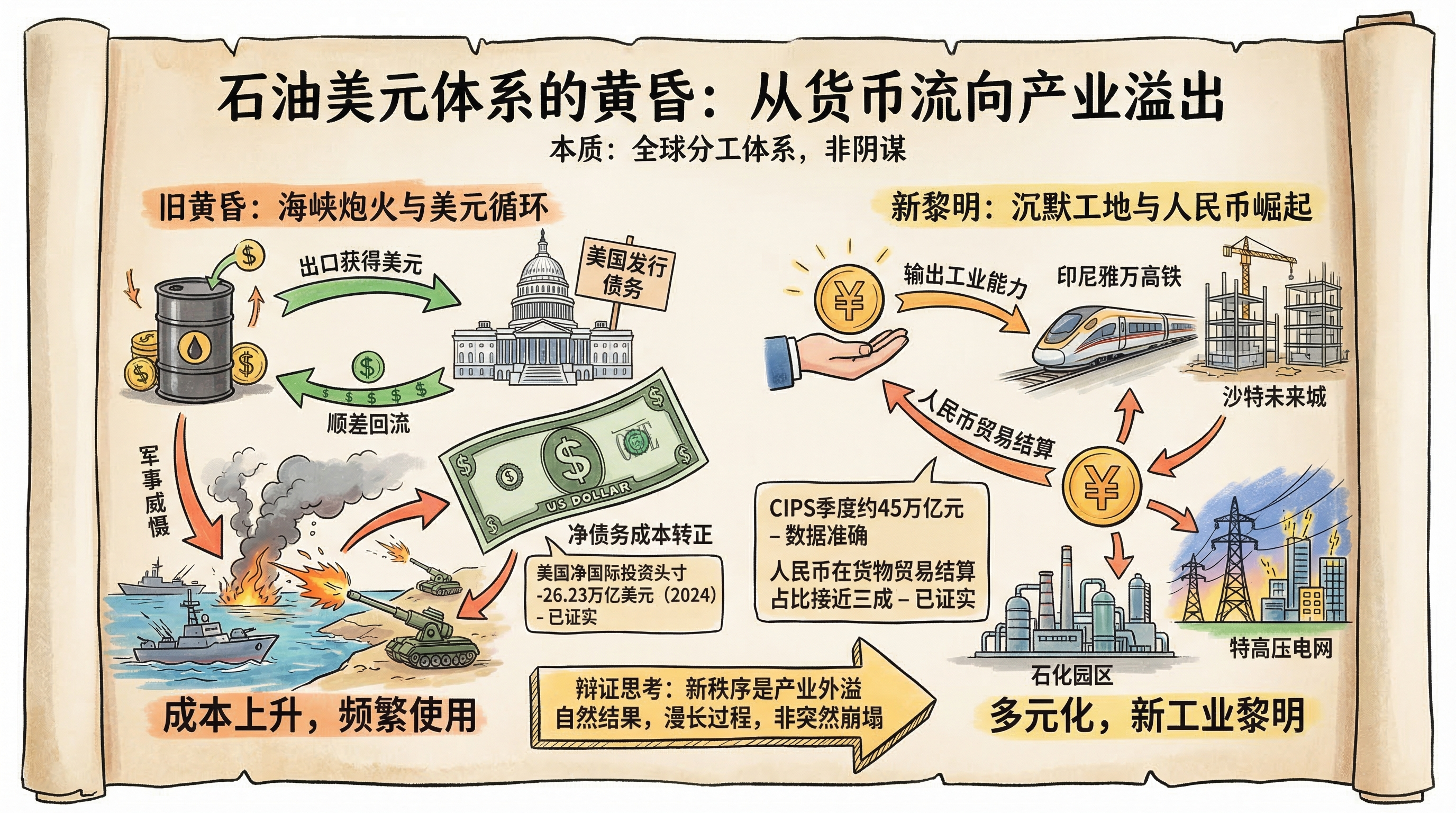 石油美元的黄昏不在霍尔木兹海峡