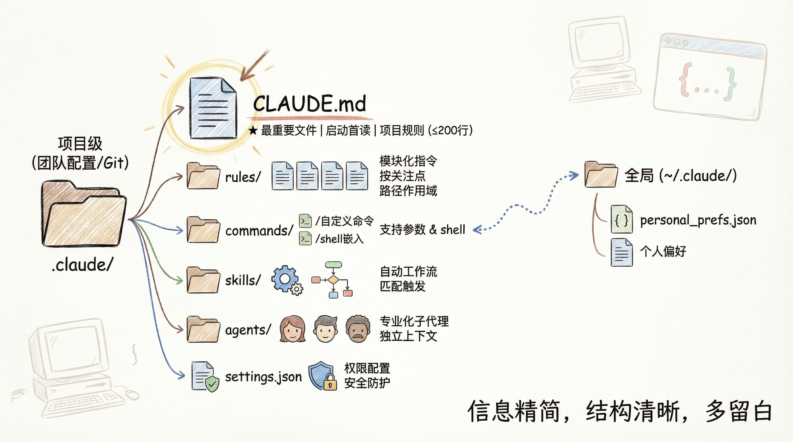 一文读懂 .claude/ 文件夹结构完全指南
