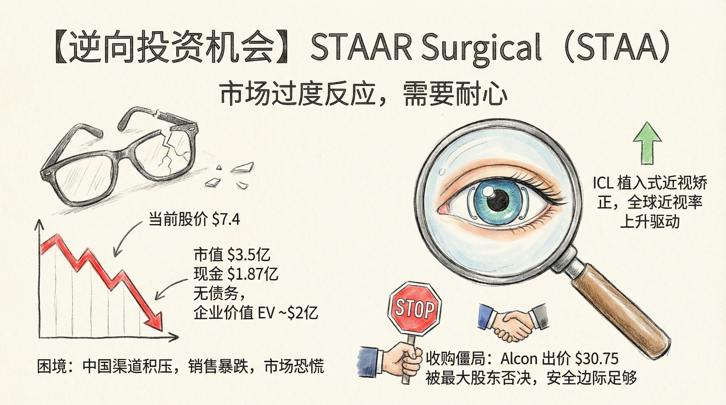 STAAR Surgical：经典逆向投资机会，但需要耐心