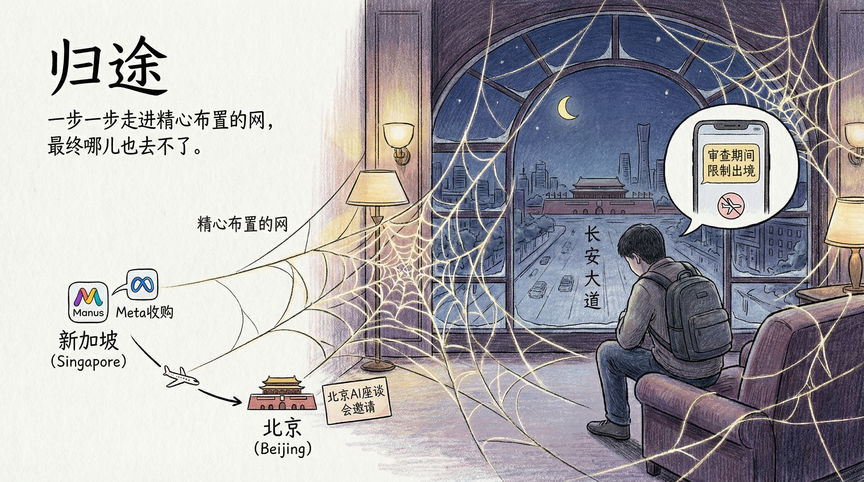 归途 —— 肖弘与Manus北京之行