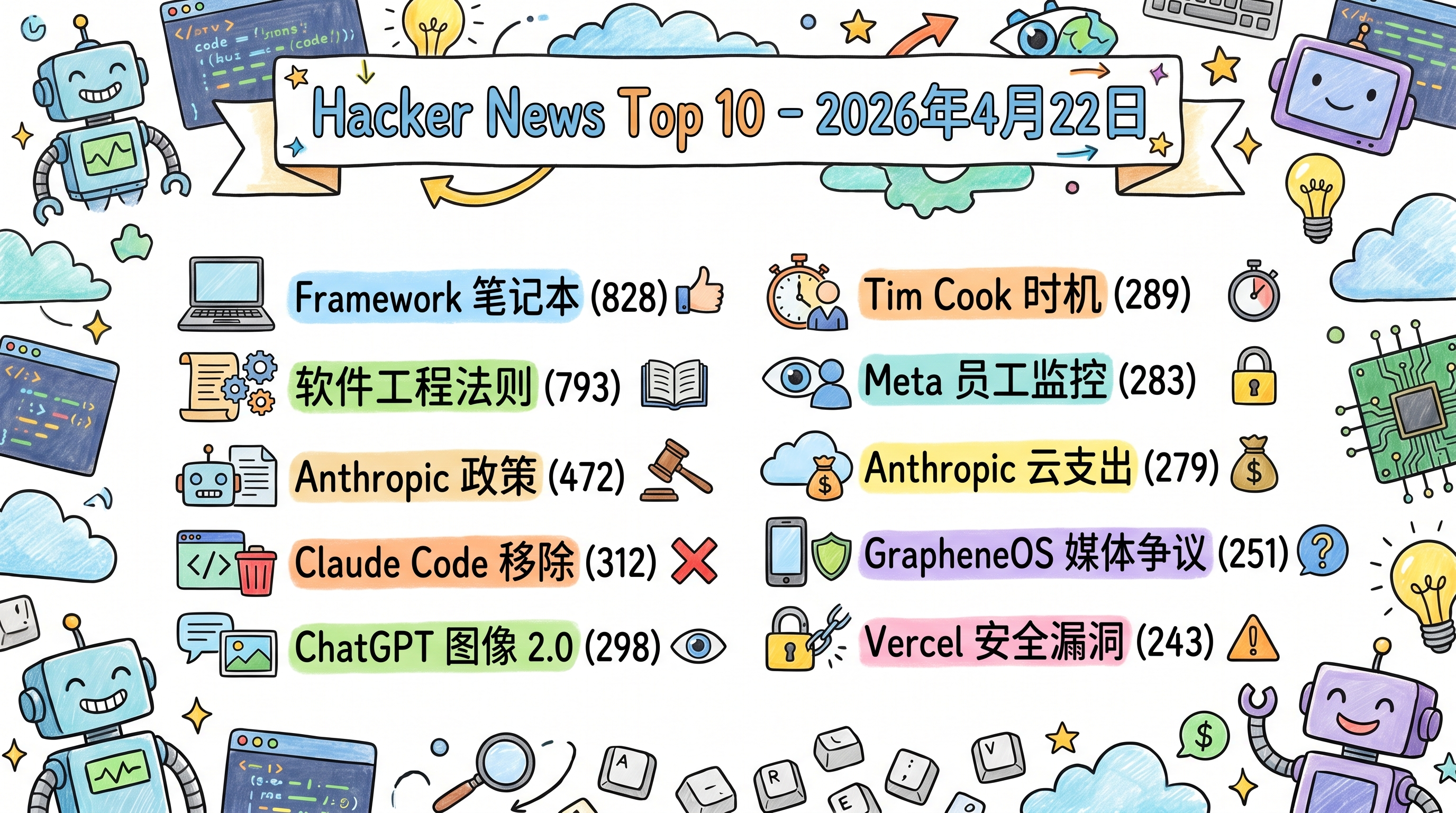 Hacker News Top 10