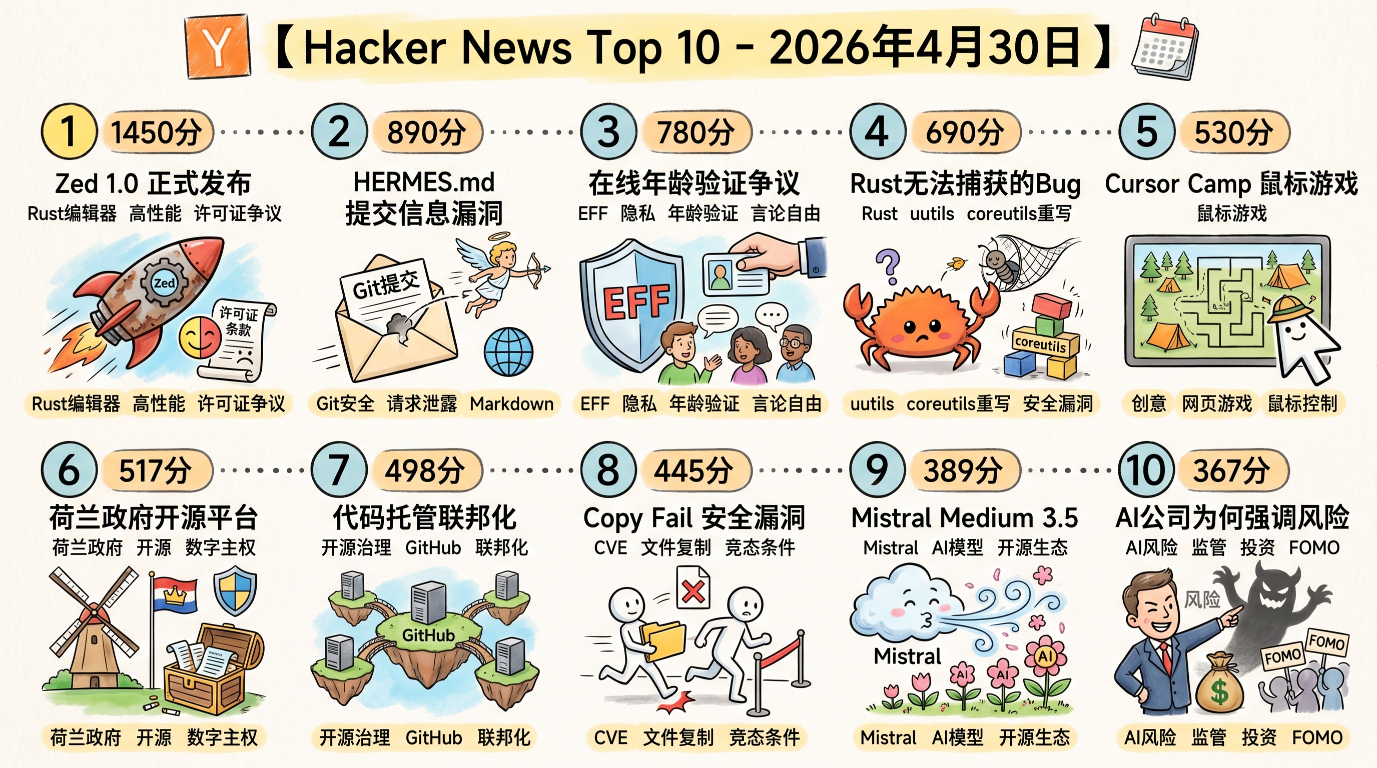 Hacker News Top 10
