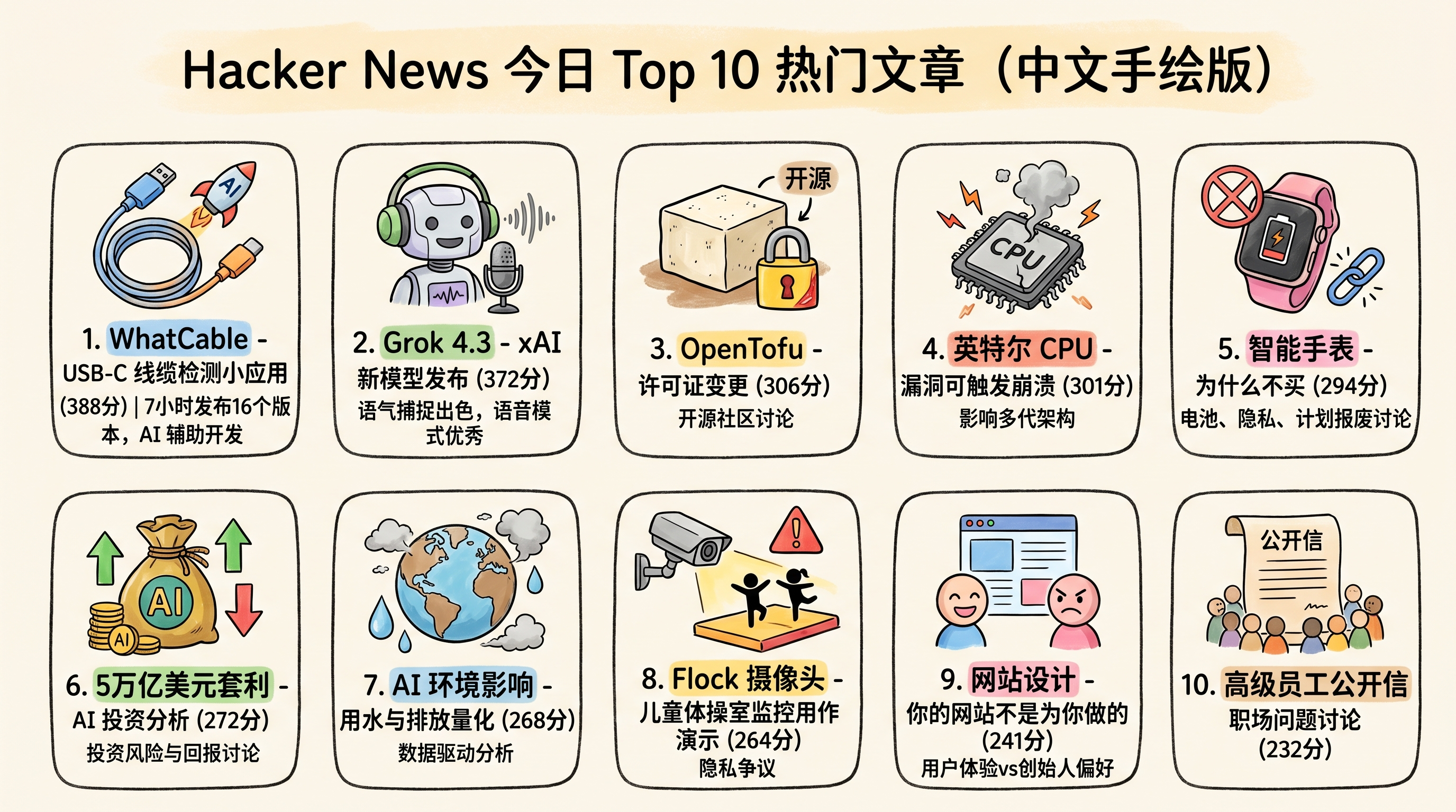 Hacker News Top 10
